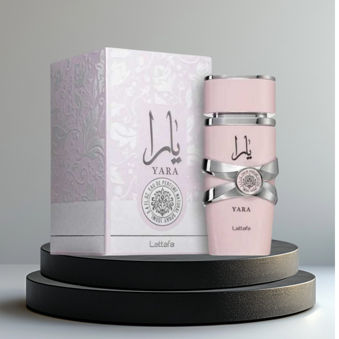 Yara de Lattafa eau de parfum 100ml pour femme, élégance et Douceur en Bouteille Rose